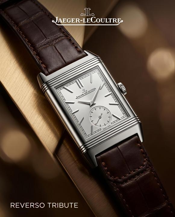 Jaegar-Le Coultre Reverso Tribute Duoface Small Seconds brown white