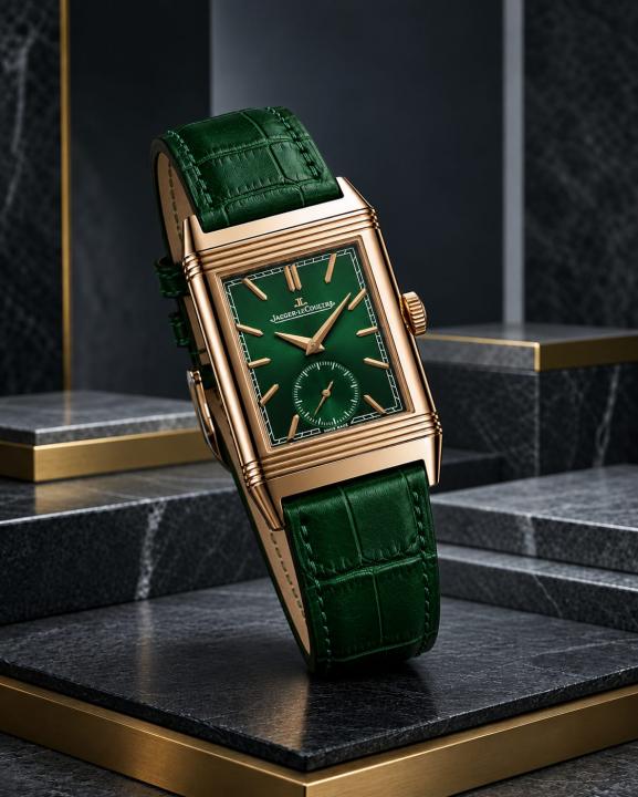 Jaegar-Le Coultre Reverso Tribute Duoface Small Seconds green