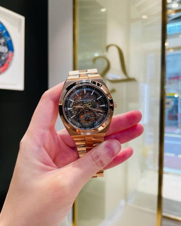 Vacheron Constentin Overseas Tourbillon Skeleton copper