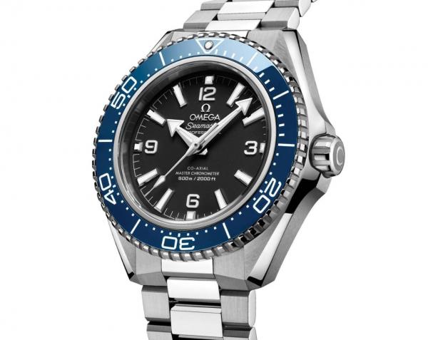 Omegg_a Seamaster Planet Ocean 600M Co-Axial Master Chronometer metal Silver blue black