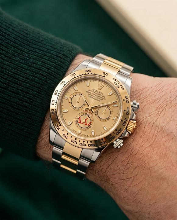 Rolee_x Oyster Perpetual Daytona Chosmograph 2Ton-Gold-Gold