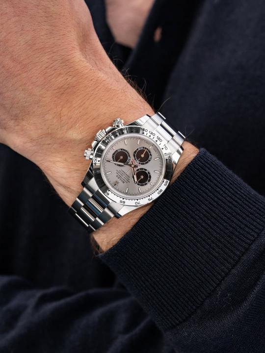 Rolee_x Oyster Perpetual Daytona Chosmograph Silver-Grey-Black Chrono