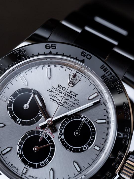 Rolee_x Oyster Perpetual Daytona Chosmograph Silver-Grey-Black Chrono