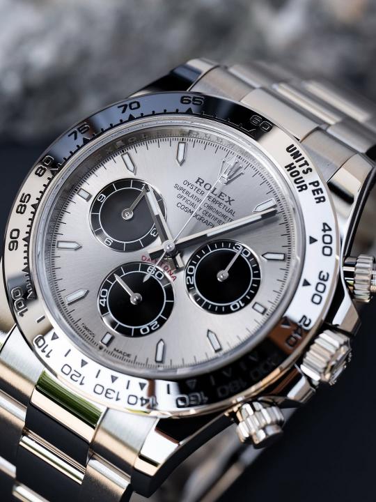 Rolee_x Oyster Perpetual Daytona Chosmograph Silver-Grey-Black Chrono