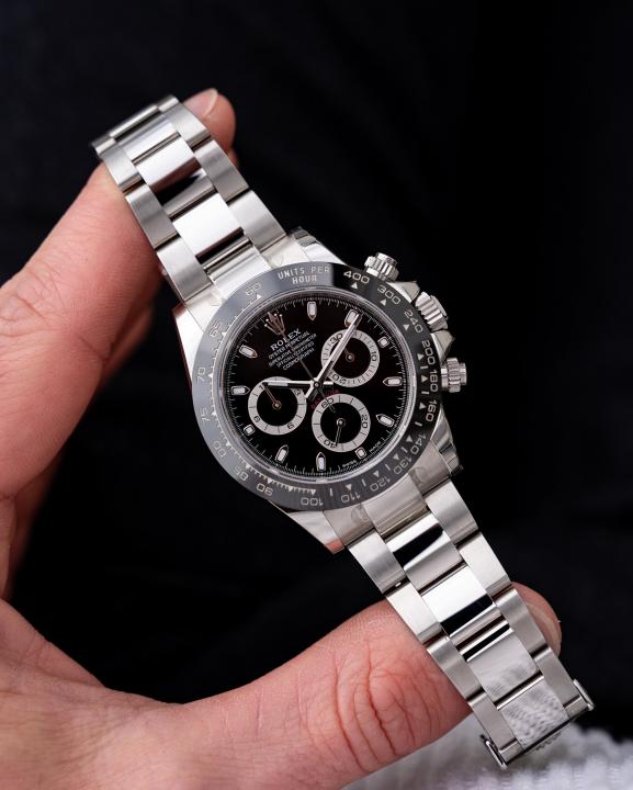 Rolee_x Oyster Perpetual Daytona Chosmograph Silver-Black