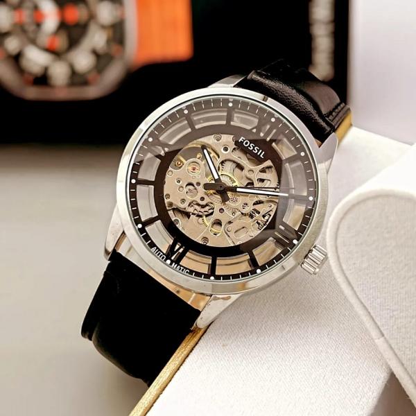 Fosil Townsman black silver
