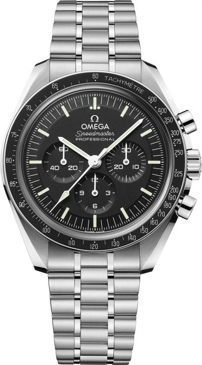 Omegha Speedmaster Moonwatch Professional silver Black Black Chronograp