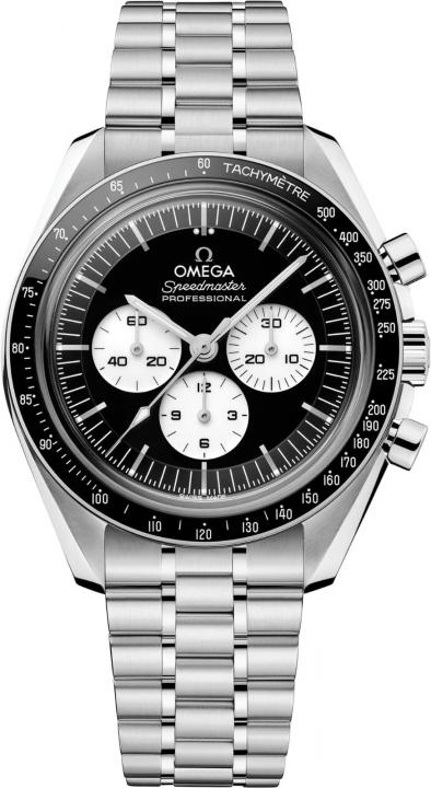 Omegha Speedmaster Moonwatch Professional silver Black white chronograph