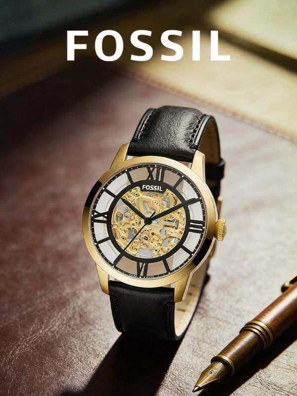 Fossii_l Townsman Black Gold black