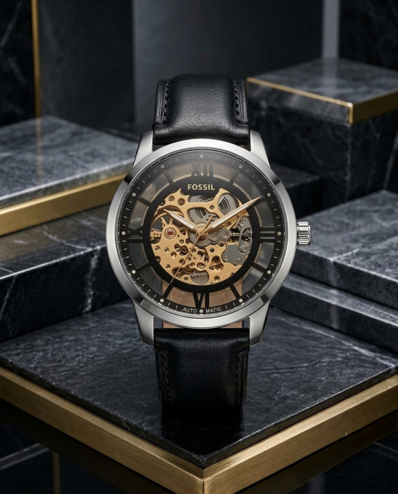 Fosil Townsman black silver