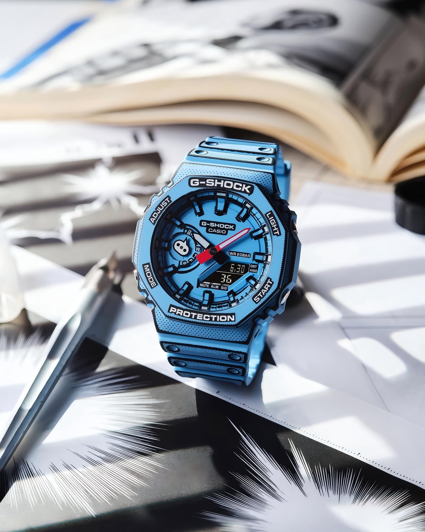 G-Shock Oak GA 2100 MANGA EDITION
