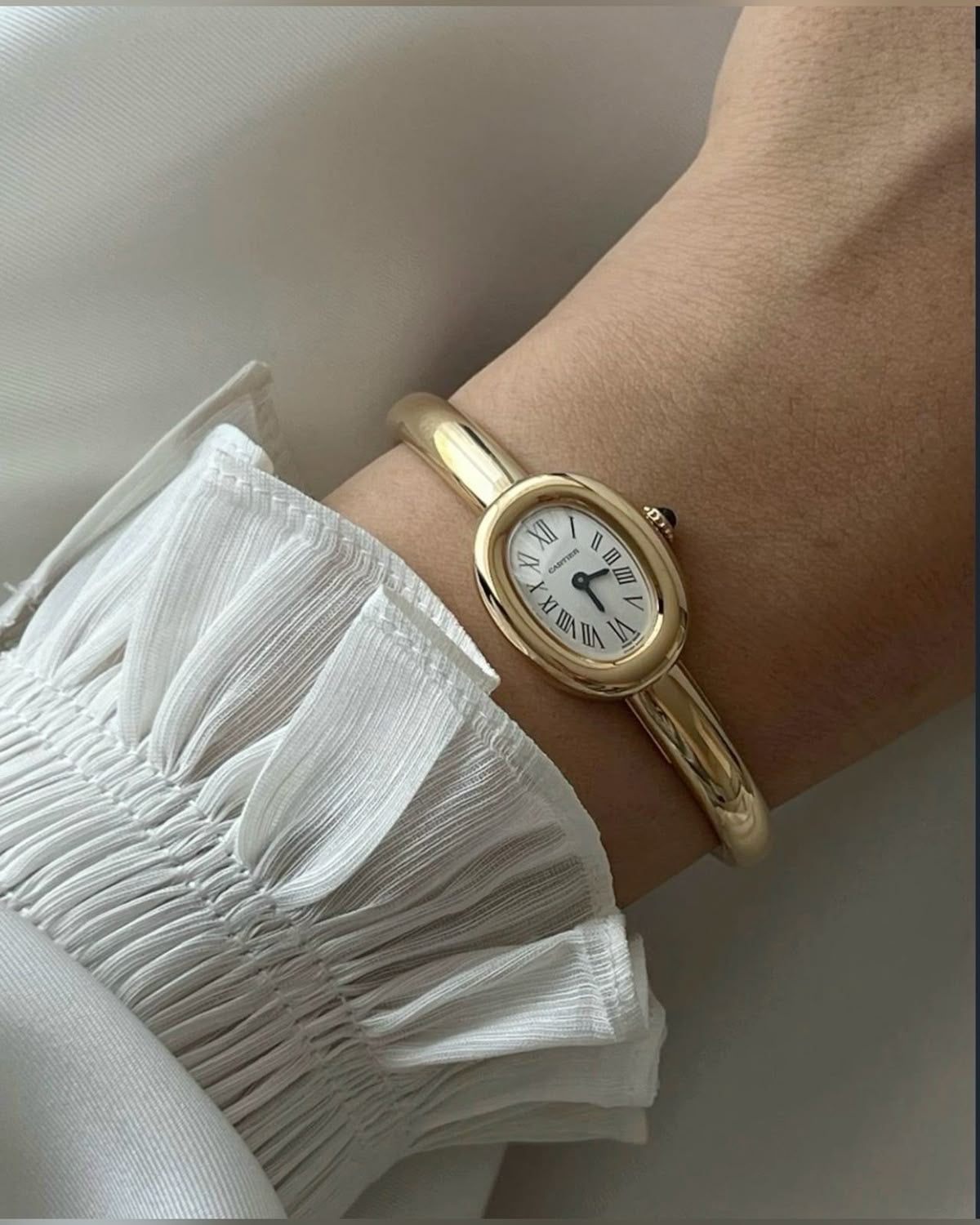 CARTIER BAIGNOIRE WATCH