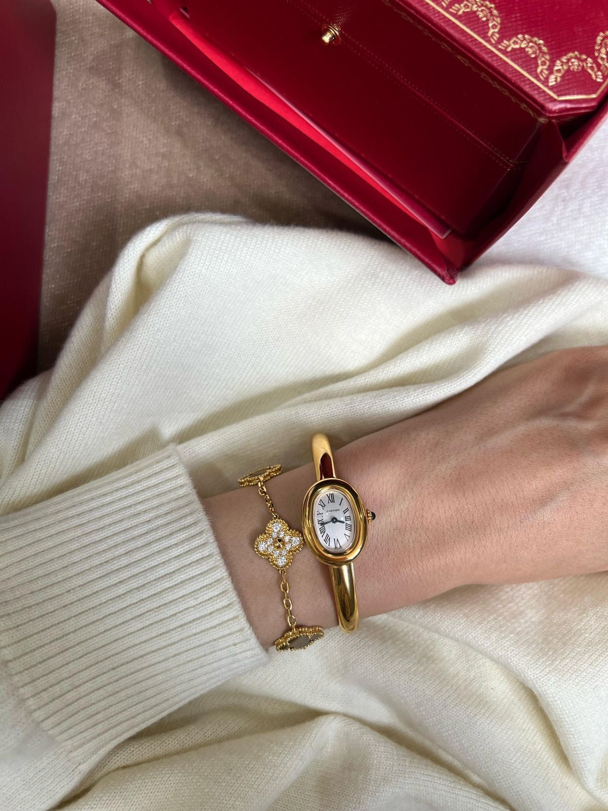 CARTIER BAIGNOIRE WATCH