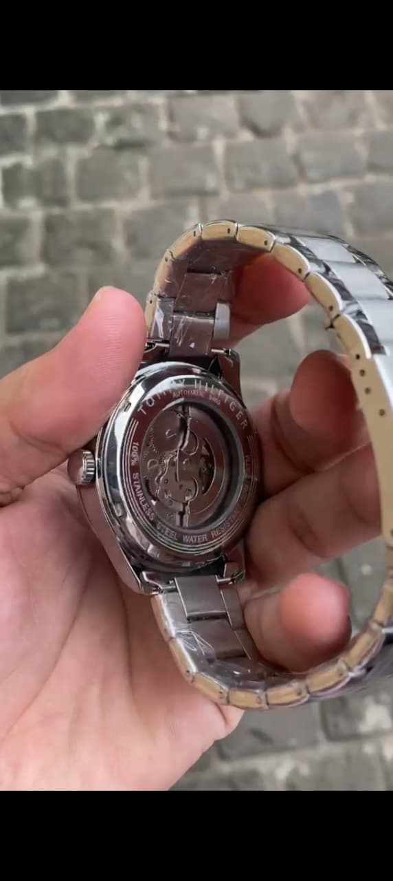Skeleton Mens Luxury Watch Automatic Heavy Machinery UN