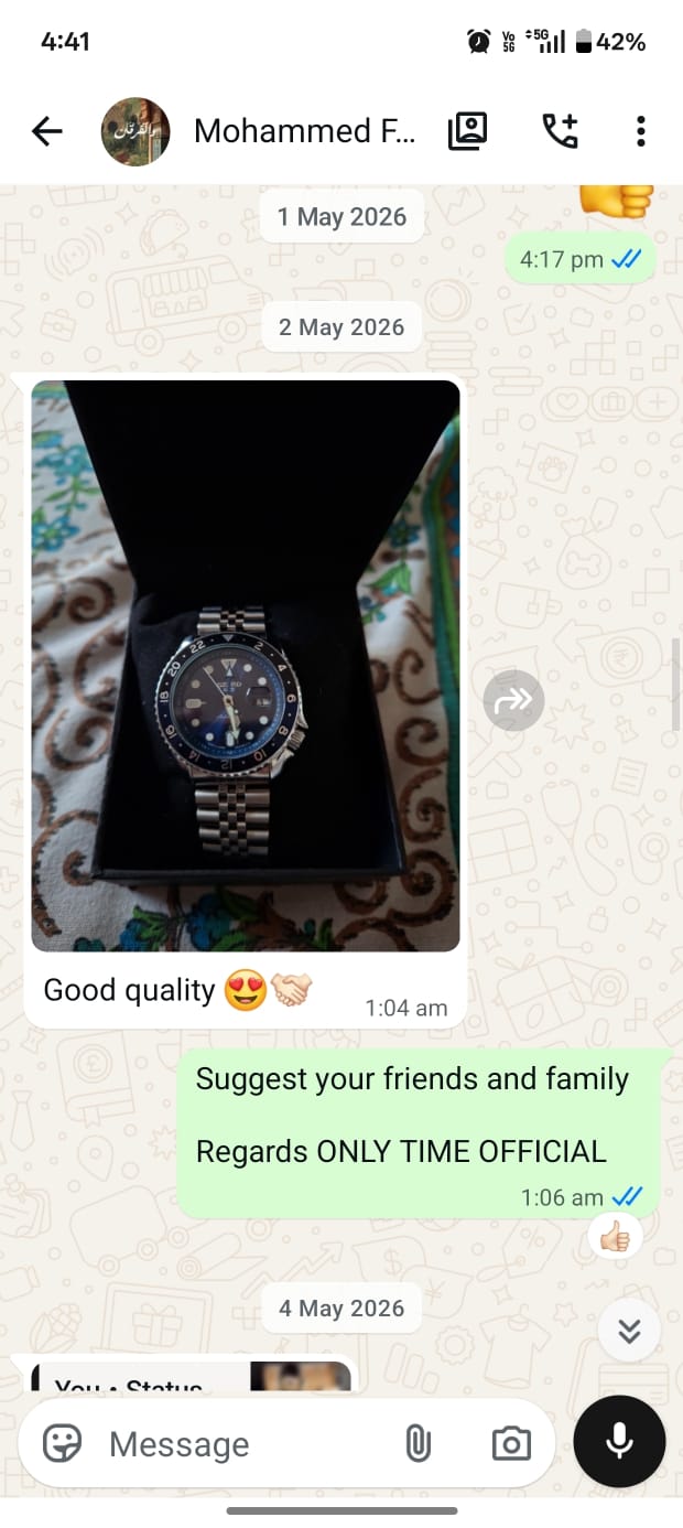 Seik o GMT Master Blue AAA
