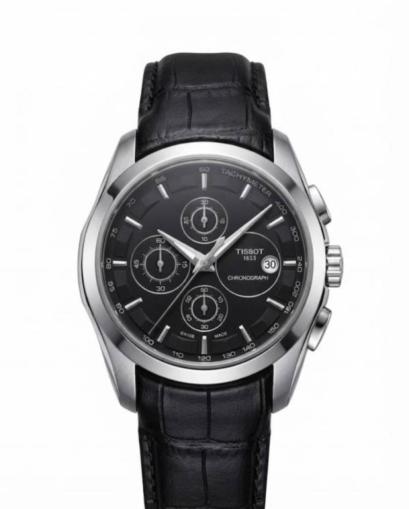 Tisso t Courtier Silver Black AAA